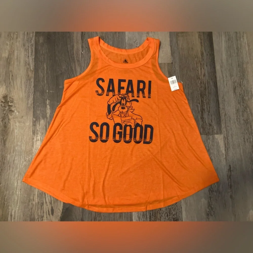 Disneys Goofy Safari So Good Graphic Tank Top - Picture 2 of 8